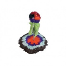 Base de peluche con muelle y juguete "Ghost"