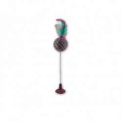 Base y ventosa con bola y pluma punch
