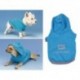 Sudadera azul con capucha I Love Dog de 35 cm.
