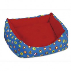 Cama blanda de fibra rectangular Xtra grande "Sex Bomb Blue"