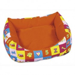 Cama blanda de fibra rectangular grande "Watukada"