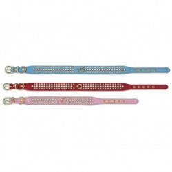 Collar de pedrería con glamour pequeño "Tifanny"