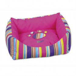 Cama blanda de fibra grande rectangular "Kaleidoskopio"