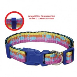 Collar de nylon bordado "Finger" 25 mm.