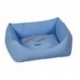 Cama blanda de fibra rectangular xtra grande "Azul"