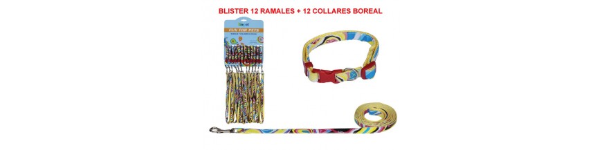 Blister 12 Collares + 12 Tiradores